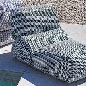 Puf Grapy blue deco Outdoor GAN