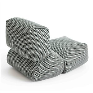 Puf Grapy blue deco Outdoor GAN