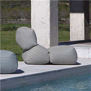 Puf Grapy yellow deco Outdoor GAN