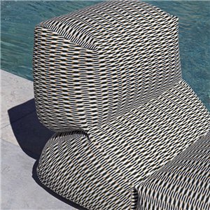 Puf Grapy yellow deco Outdoor GAN