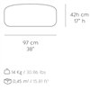 Puff Mangas Space Square Plait Rosa GAN