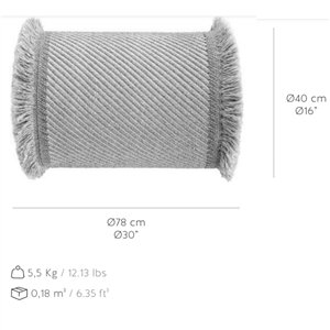 Rulo Big Garden Layers Diagonal almond-red GAN