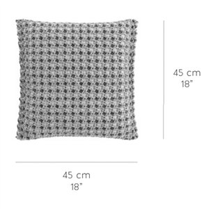 Cojín Small Garden Layers Checks blue GAN