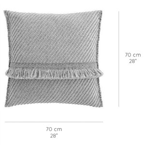 Cojín Big Garden Layers Diagonal almond-red GAN