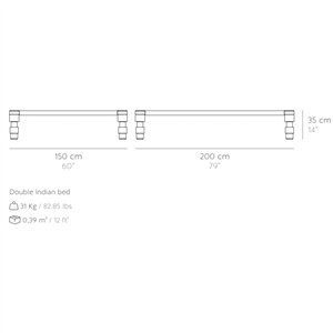 Cama Indian Garden Layers Tartan green GAN