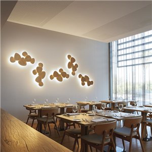 Aplique de pared Tria Set Bover