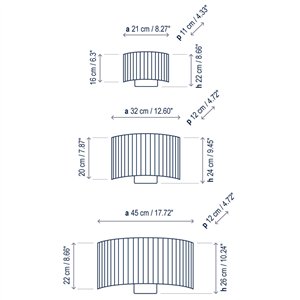 Aplique de pared Wall Street Bover