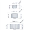 Aplique de pared Wall Street Bover