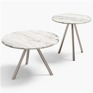 Mesa Auxiliar Heb Mármol Desalto
