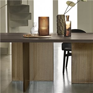 Mesa rectangular Big Wave Fiam