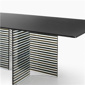 Mesa rectangular Big Wave Fiam