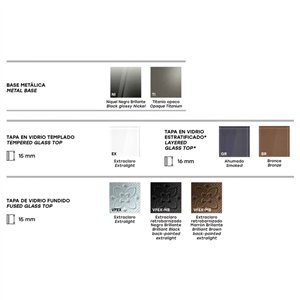 Mesa Cristaline Fiam