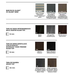 Mesa redonda Big Wave Fiam