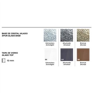 Mesa centro Macramè Fiam