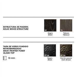 Mesa auxiliar Stone Fiam