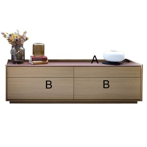 Mueble bajo Aura open frame Treku