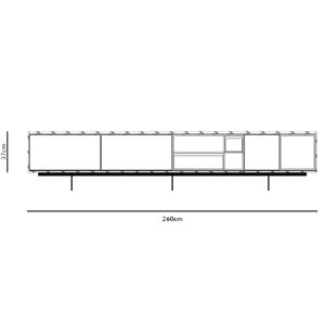 Mueble salón A2-2 Aura Treku