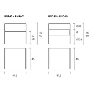 Mesita noche Rialto Night Fiam