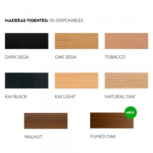 Mueble bajo Aura con forro abierto de Treku.