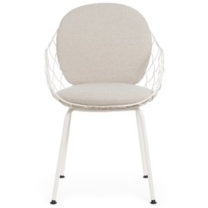 Sillón Piña Tapizado Acero Magis