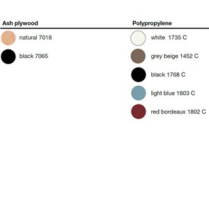 Silla Substance Polipropileno Madera Magis