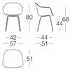 Sillón Substance Polipropileno Acero Magis