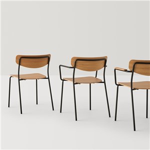 Silla Lea madera Inclass