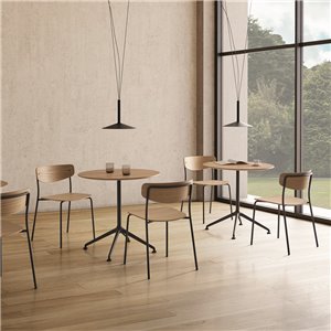 Silla Lea madera Inclass