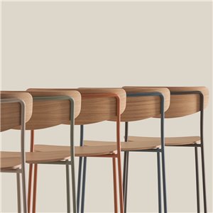 Silla Lea madera Inclass