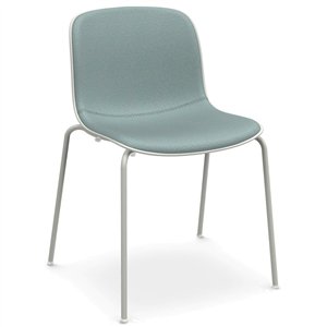 Silla Troy Polipropileno Tapizada Acero Magis