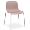Silla Troy Polipropileno Tapizada Acero Magis