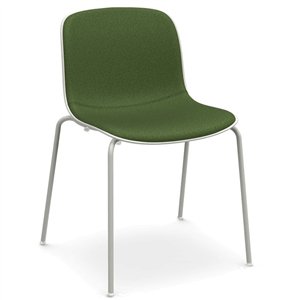 Silla Troy Polipropileno Tapizada Acero Magis