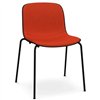 Silla Troy Polipropileno Tapizada Acero Magis