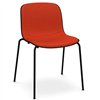 Silla Troy Madera Tapizada Acero Magis
