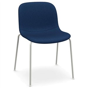 Silla Troy Tapizada Acero Magis