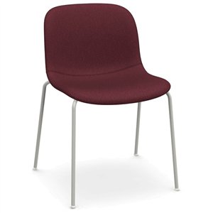 Silla Troy Tapizada Acero Magis