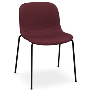 Silla Troy Tapizada Acero Magis