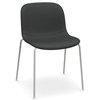 Silla Troy Tapizada Acero Magis