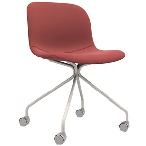 Silla Troy Star Tapizada Ruedas Magis