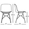 Silla Troy Wireframe Madera Magis