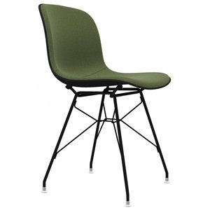 Silla Troy wireframe Polipropileno Tapizada Magis