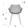Silla Meridiana Cuero Driade