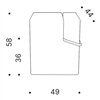Pouf Blocco Driade
