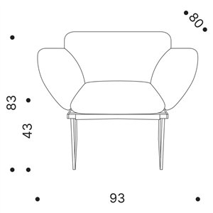Sillón Elisa outdoor Driade