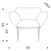 Sillón Elisa outdoor Driade