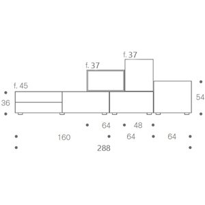 Mueble salón Lauki 05 Treku