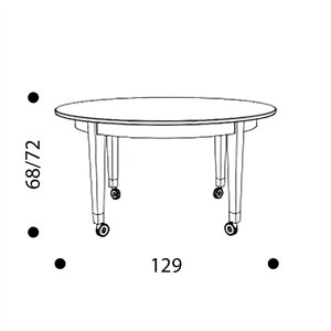 Mesa Neoneoz Redonda Driade
