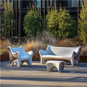In-Side low table: White