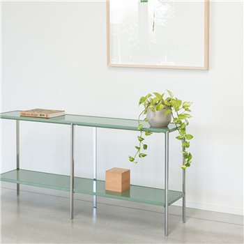 Aluminio pulido/Concrete Verde 9021