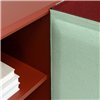 MDF Burdeos 8521 - Fieltro Burdeos burdeos/Verde claro